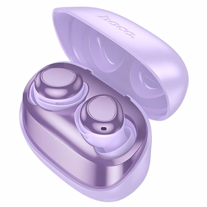 HOCO bezvadu austiņas Bluetooth TWS EW200 violetas