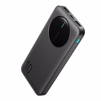 Portatīvais lādētājs Joyroom JR-PBF12 10000mAh 2,4A 2x USB-A 1x USB-C (melns)