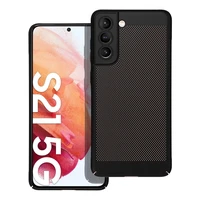 BREEZY viedtālruņa apvalks SAMSUNG S21 FE melns