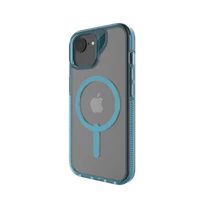 ZAGG Santa Cruz Snap viedtālruņa apvalks ar MagSafe iPhone 16e (2025) / 15 / 14 / 13 - Zils