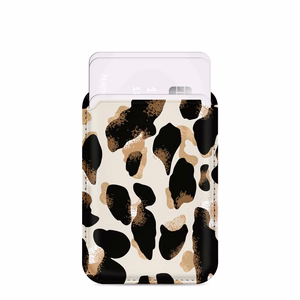 MIO Leopard Magsafe Case Compatible Card Holder