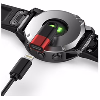 Adapteris Lightning Beline pulksteņu uzlādēšanai Garmin sarkans