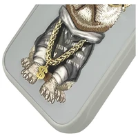 Nimmy Glasses Cool Dog apvalks iPhone 15 Pro Max - pelēks