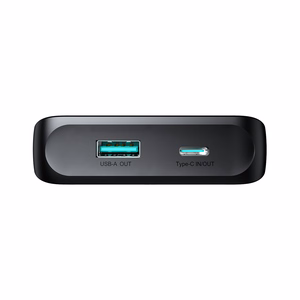 Joyroom JR-PBF19 22.5W 10000mAh portatīvais lādētājs ar diviem iebūvētiem kabeļiem - melns