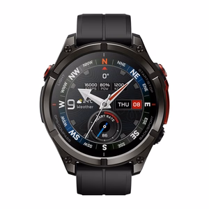 Zeblaze Stratos 4 Pro viedpulkstenis (melns)