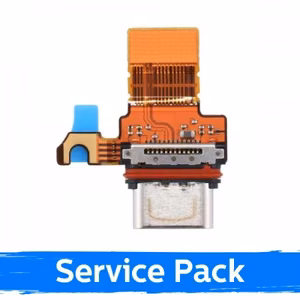 Charging Port Saderīgs ar Sony Xperia XZ1 Compact Ar Flex Original (Service Pack)