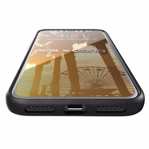 X-Doria Dash Leather vāciņš ierīcei iPhone X, melns