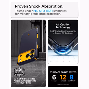 Spigen Nano Pop MagSafe maciņš iPhone 18 Pro / 17 Pro, zils
