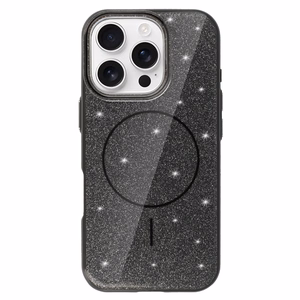 Viedtālruņa apvalks Magsafe Slim Shiny Iphone 16 Pro Max violeta