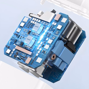 Dudao A4EU USB-A 2.1A sienas lādētājs - balts + USB-A - Lightning kabelis