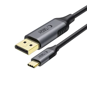 Tech-Protect UltraBoost USB-C uz DisplayPort 1.4 8K 60Hz kabelis 180cm - melns