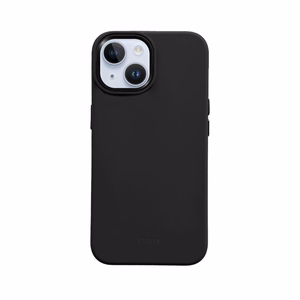Crong Color Cover LUX Magnetic vāciņš ierīcei iPhone 15 Plus, saderīgs ar MagSafe, melns