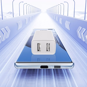 Lādētājs Awei C15-EU 10W 2xUSB-A balts