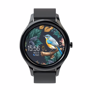 Forever viedpulkstenis ForeVive 3 SB-340 melns ar bluetooth skaļruni 3W