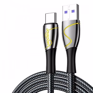 USB Cable Joyroom "Mermaid Series" Black "Type-C" 120cm (up to 5A)