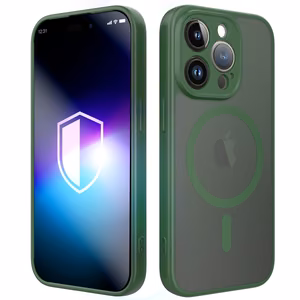 3mk Misty MagCase iPhone 14 Pro maciņš - zaļš
