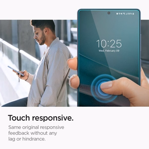 Spigen Glas.tR EZ Fit rūdīta stikla aizsargs Samsung Galaxy S25 Ultra (2 gab.)