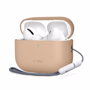 Tech-Protect Силиконовый Чехол для AirPods Pro 3 - бежевый