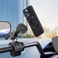 Blavec velosipēda turētājs BV-03 Velo Quick Lock Magsafe stūrei (BV03-QLMHB) melns