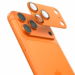 Spigen Optik Pro XL Защитное стекло для камеры iPhone 17 Pro Max - оранжевый