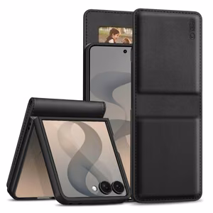 Tech-Protect Wallet maciņš modelim Samsung Galaxy Z Flip 8 – melns