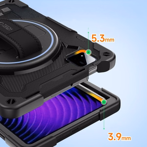 Tech-Protect Solid maciņš Xiaomi Pad 7 / 7 Pro / 8 / 8 Pro 11.2 melns