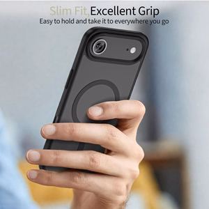 Tech-Protect MagMat Magnētiskais viedtālruņa apvalks iPhone 17 Air - matēts melns