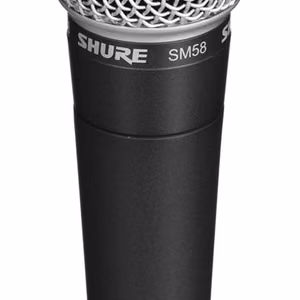 Shure SM58-LCE vokālais mikrofons, tumši pelēks