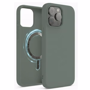 Maciņš "TM MagSafe Silicone" iPhone 15 Pro / Kipariss /