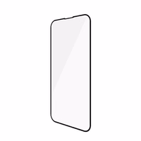 PanzerGlass E2E Microfracture antibakteriālais stikls iPhone 13 mini - ar melnu rāmi