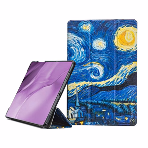 Korpuss Reach Smart Leather Samsung X210/X215/X216 Tab A9 Plus 11.0/X230/X235/X236 Tab A11 Plus 11.0 zvaigžņota nakts