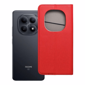 SMART CASE Book maciņš priekš Xiaomi Redmi Note 15 Pro Plus 5G - sarkans