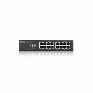 Zyxel GS1100-16-EU0104F – nepārvaldāms, gigabitu Ethernet, tīkla komutators, 16 porti