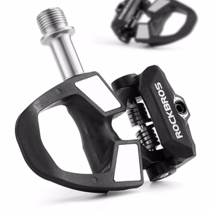 Rockbros RD9 Shimano SPD-SL Carbon and Titanium Alloy Pedals - Black