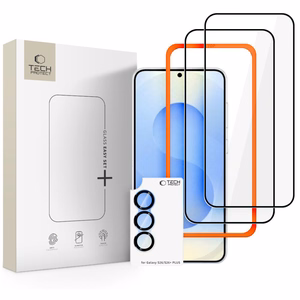Tech-Protect Easy Set+ 3 gab. rūdīts stikls Galaxy S26 melns