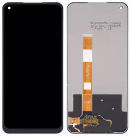 LCD screen Oppo A74/A54 5G (2022) ar touch screen Melns ORG