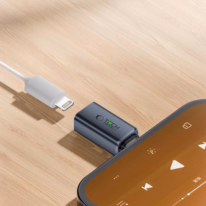 Tech-Protect UltraBoost Type-C uz Lightning adapteris - pelēks