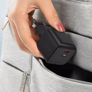 Acefast A77 Mini PD 30W GaN USB-C wall charger - black