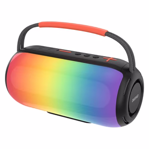 Dudao Y21 bezvadu skaļrunis ar RGB apgaismojumu Bluetooth 5.3 - melns