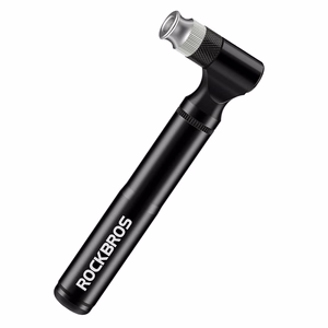 Rockbros JG-PB-11 velosipēda instrumentu komplekts ar pumpi, riepu montāžas lāpstiņām, ielāpiem un daudzfunkcionālu instrumentu – melns