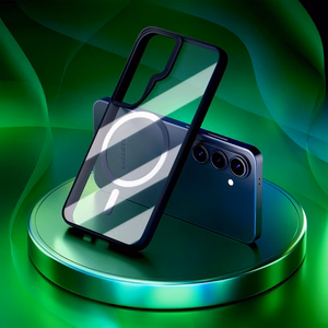 3mk Satin Armor MagCase for Samsung Galaxy S26 - caurspīdīgs melns