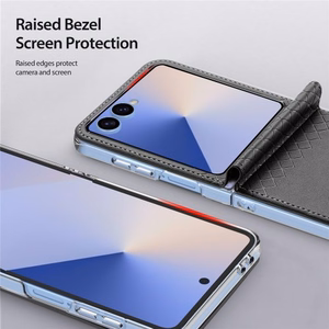 Telefona maciņš Dux Ducis Bril piemērots Samsung F707 Z Flip 5 5G melns
