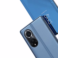 Viedtālruņa apvalks Clear View Huawei nova 9 flip vāciņu melns