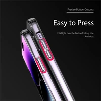 Korpuss Dux Ducis Clin Apple iPhone 15 Pro Max caurspīdīgs