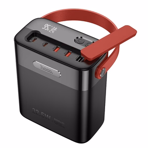 Ārējā baterija Power Bank Hoco J143 22.5W+PD20W 80000mAh melns