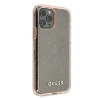 Guess GUHCN58PCGLPI iPhone 11 Pro rozā kietais apvalks Glitter