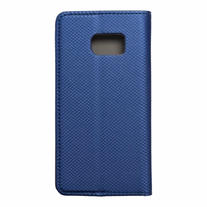 Viedtālruņa apvalks (m) grāmatas stila SAMSUNG S7 (G930) tumši zilais