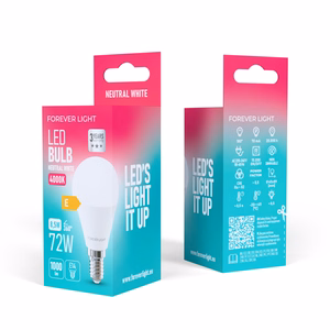 Forever Light LED Bulb E14 G45 8.5W 1000lm 4000K class E