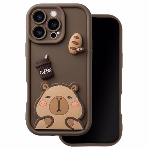 Ultra Trendy 3D case for iPhone 17 Pro Max 6,9" capybara