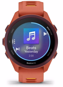 Garmin Forerunner 170 Music digitāls GPS viedpulkstenis ar skārienekrānu 3.05 cm (1.2") AMOLED, 42 mm, 390 × 390 rozā